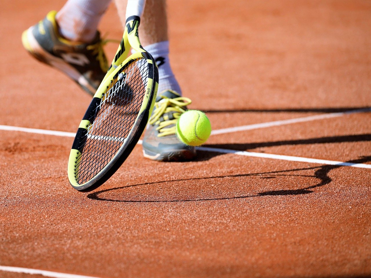 Tennisspieler Nahaufname