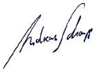 Unterschrift Andreas Schaupp